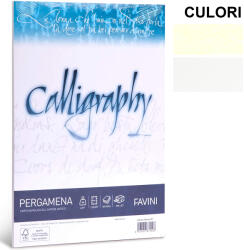 FAVINI Hartie pentru caligrafie FAVINI Calligraphy Pergamena, A4, 90 g/mp, 50 coli/top alb