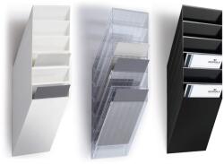 DURABLE Suport de perete pentru documente, 6xA4 portrait, DURABLE Flexiboxx 6 transparent Dulap arhivare