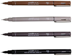 uni Liner 0.1 mm UNI Pin 01-200S sepia