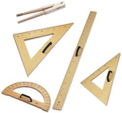  Trusa geometrie pentru tabla scolara creta SETB