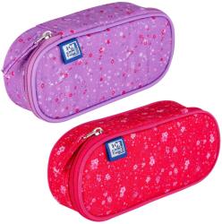 OXFORD Penar neechipat, 1 fermoar, OXFORD Floral roz Penar