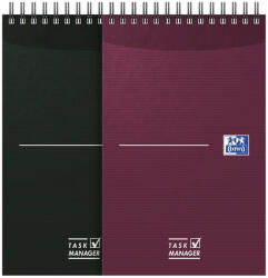 OXFORD Blocnotes cu spirala, 12.5 x 20 cm, 70 file, OXFORD Task Manager Proiect