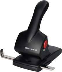 RAPID Perforator de mare capacitate RAPID HDC65, 65 coli metalic, negru