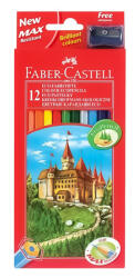 Faber-Castell Creioane colorate eco 12 buc/set FABER-CASTELL