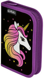 Herlitz Penar fete echipat, 16 piese, 1 fermoar, HERLITZ Unicorn Penar