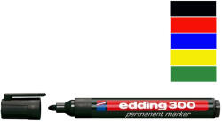 edding Marker permanent, varf rotund, 1.5-3 mm EDDING 300 galben