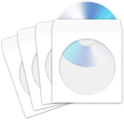 ACCENTA Plic hartie pentru CD/DVD cu fereastra, 500 buc/cutie, ACCENTA