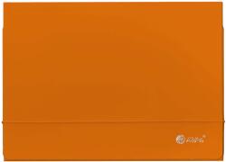  Mapa din carton cu elastic, 700 g/mp, WILLGO portocaliu