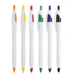 Pix cu mecanism alb 50 buc/set alb/galben
