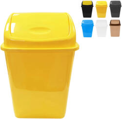  Cos plastic, 18l alb Cos de gunoi