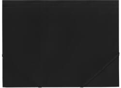  Mapa plastic cu elastic pe colturi, 20 mm negru