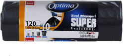 SANO Saci menajeri SANO Optima, 120 L, 10 buc/rola negru