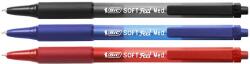 BIC Pix cu mecanism BIC Soft Feel Clic, 1 mm albastru