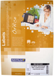 RayFilm Etichete autocolante albe superlucioase, 20 coli/top, RAYFILM