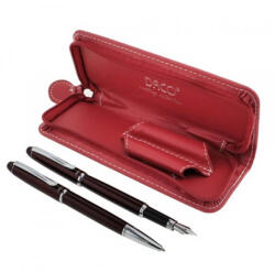 DACO Set cadou stilou si pix in etui DACO SE266 visiniu