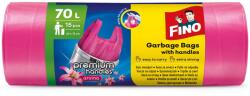 FINO Saci menajeri parfumati, cu manere, FINO Color Premium, 70 L, 15 buc/rola