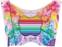 Faber-Castell Creioane colorate Sparkle Butterfly 20 buc/set, FABER CASTELL