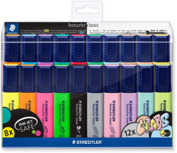 STAEDTLER Textmarker neon si pastel STAEDTLER Classic, 20 buc/set