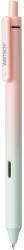 Writech Pix cu gel, mecanism silentios, 0.7 mm, WRITECH Ombre roz