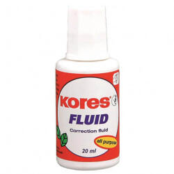 Kores Fluid corector cu pensula KORES, 20 ml