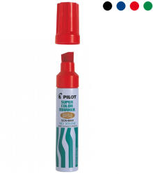 Pilot Marker permanent, varf tesit, PILOT Super Color Jumbo rosu