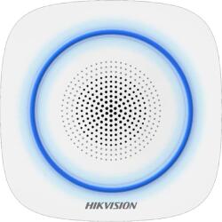 Hikvision AX PRO vezeték nélküli beltéri sziréna kék LED-del, 868Mhz - HIKVISION - DS-PS1-I-WE-B (DS-PS1-I-WE-B)