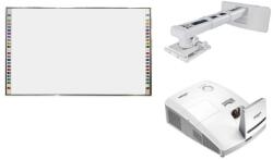  Pachet interactiv-Tabla 95" EVOBOARD IB-95Q6, Videoproiector Vivitek DW770UST, Suport videoproiector Vivitek WM-3 (PAC-IB-95Q-DW770UST-VIVI-WM-3)