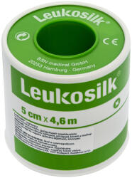 Leukoplast Leukosilk ragtapasz 5 cm x 4, 6 m