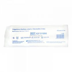 Sterilux Steril vágott mullpólya 15 cm x 5 m