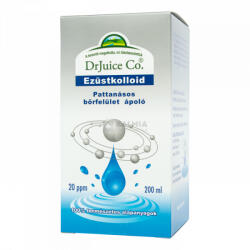 Dr. Juice Ezüstkolloid pattanásos bőrfelület ápoló oldat 200 ml