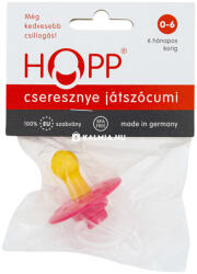 Hopp kis cseresznye alakú játszócumi 0-6 hó 1 db - többféle