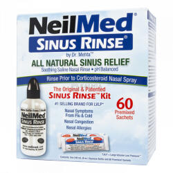 Sinus Rinse NeilMed Sinus Rinse orr irrigátor szett (9 év felettieknek) 60 tasak