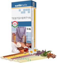 Naturhelix variációk testgyertya 10 db