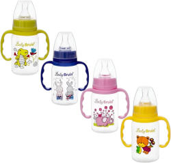 Baby Bruin PP BPA-mentes cumisüveg fogóval 120 ml 1 db - többféle