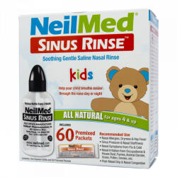 NeilMed Sinus Rinse orrmosó szett gyermekeknek palack + 60 tasak