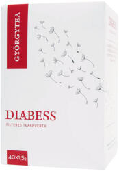 Györgytea Diabess teakeverék filteres 40 db