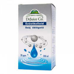 Dr. Juice Ezüstkolloid száj- és toroköblítő 200 ml