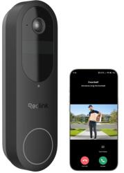 Reolink Sonerie video wireless Reolink cu camera, 2K, vedere 11, Wi-Fi dual-band, detectie inteligenta (Reolink Video Doorbell (Battery))