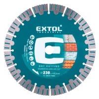 Extol Industrial gyémántvágó 230×22, 2x2, 3 mm (8703038) (8703038)