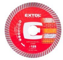 Extol Premium gyémántvágó TURBO gránit/kerámia 125×22, 2×2, 0mm (8803052) (8803052)