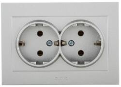OVIVO Priza Schuko Dubla ST Grano Met Ovivo OV00131 (OV00131)