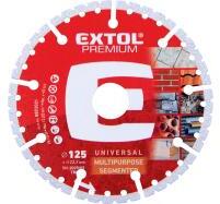Extol Premium gyémántvágó szegmenses 125×22, 2mm (8803001) (8803001)