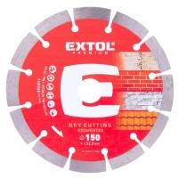 Extol Premium gyémántvágó szegmenses 150×22, 2×2, 0mm (8803013) (8803013)
