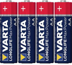 VARTA LONGLIFE MAX POWER ceruza/ AA/ LR06 elem BL4 (4706101404)