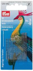 Prym Ace de brodat/cusut, set (16 ace), masuri de la Nr. 3-9, Prym, 125542 (125542) - masinidecusut