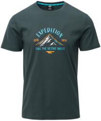 Hi-Tec Hatricko férfi póló L / zöld