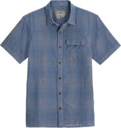 Royal Robins Hempline Spaced S/S férfi ing L / kék