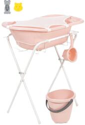 BabyJem Бебешки комплект за баня от 7 части BabyJem - Soft Pink (897)