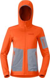 Norrona falketind warm2 stretch Hood női funkcionális pulóver S / narancs