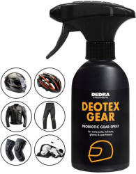  Probiotikus spray sport- és motoros felszerelésekhez szagok ellen | DEOTEX® GEAR | semlegesíti a szagokat, véd és felfrissít | 250 ml